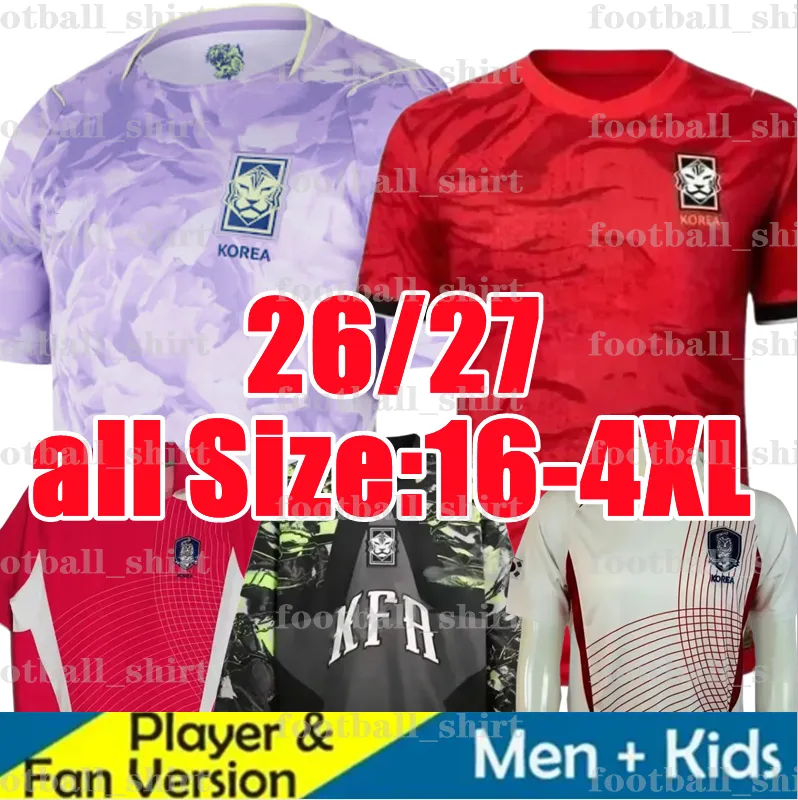26 27 South Korea World Cup Soccer Jerseys SON From