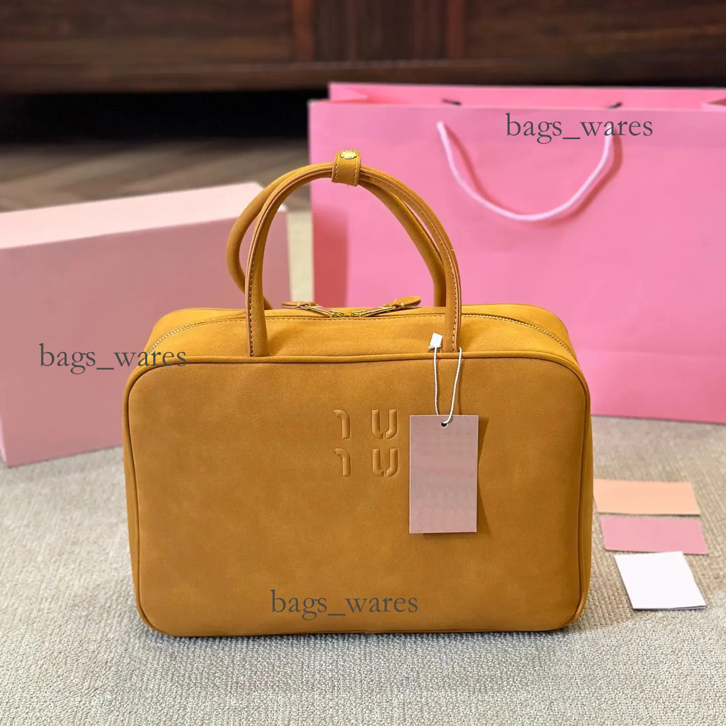 Womens Designer Tote Bag Medium Faux Suede Handbag with Open Closure ...