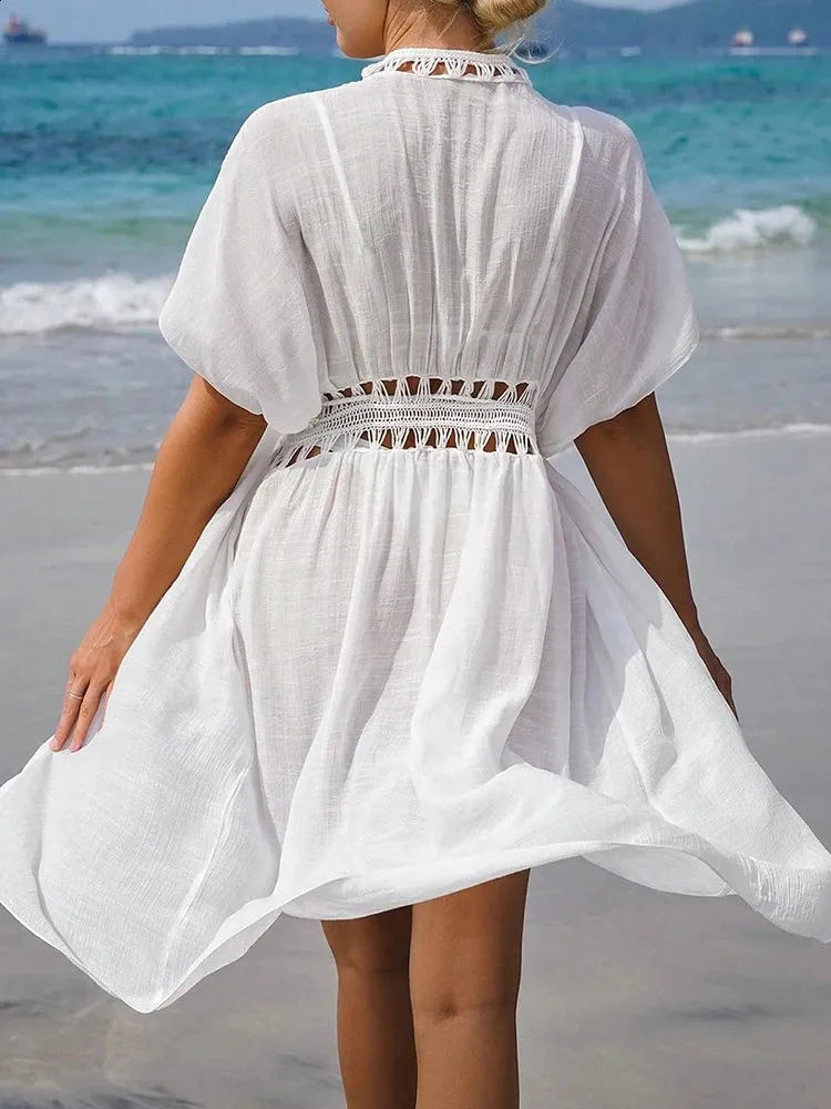 crochet patchwork cover up beach dress Summer Boho ... From Tonglian03, $20.85 3D Camellia Embroidery Lilianna Backless Balloon Sleeve Printed Dress Coaster Sandy Beach 4-Piece Coat Size:10 WT