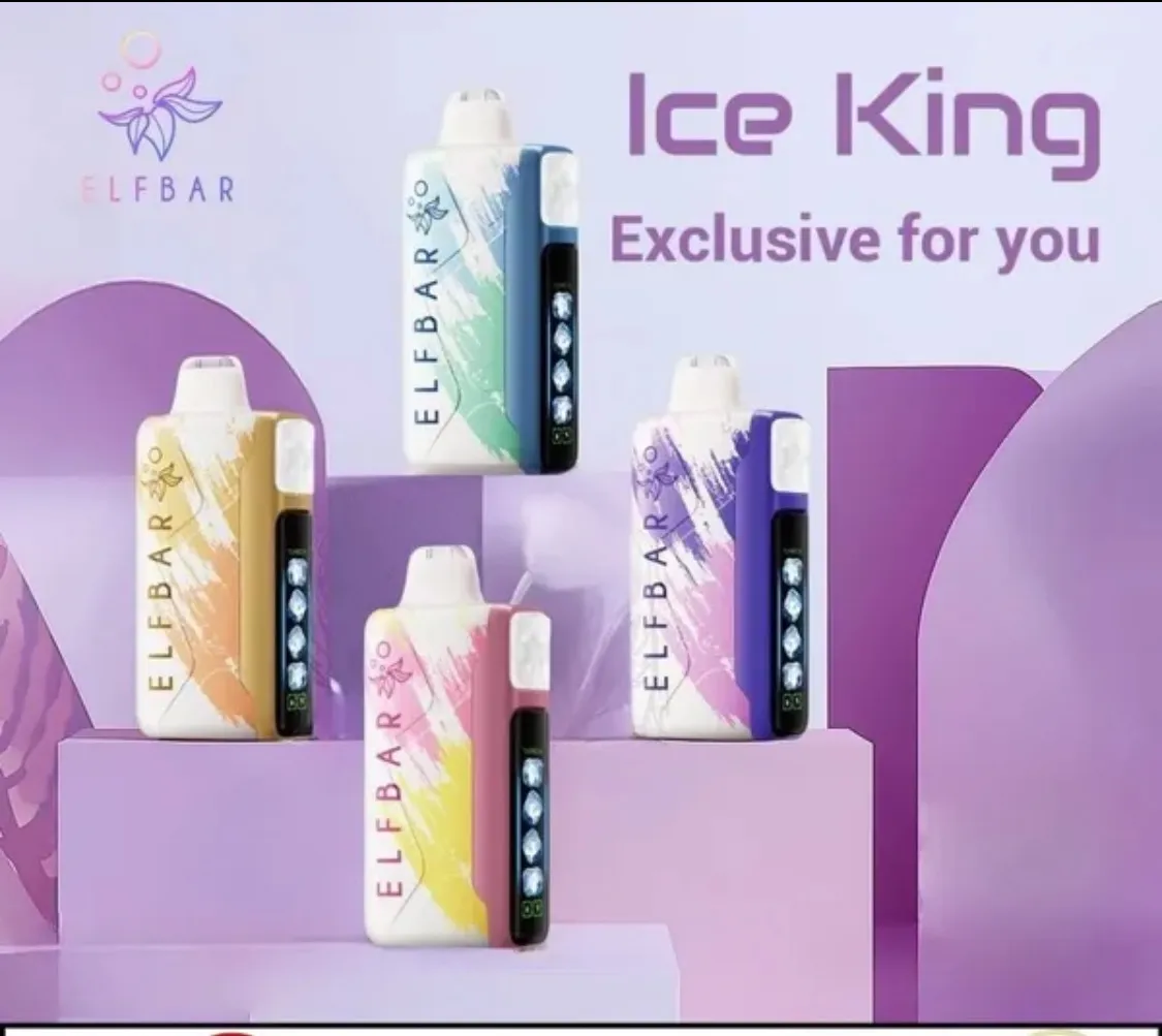 ELFBAR ICE KING 30000 Disposable Pod Device 30000 Puffs Rechargeable Vape