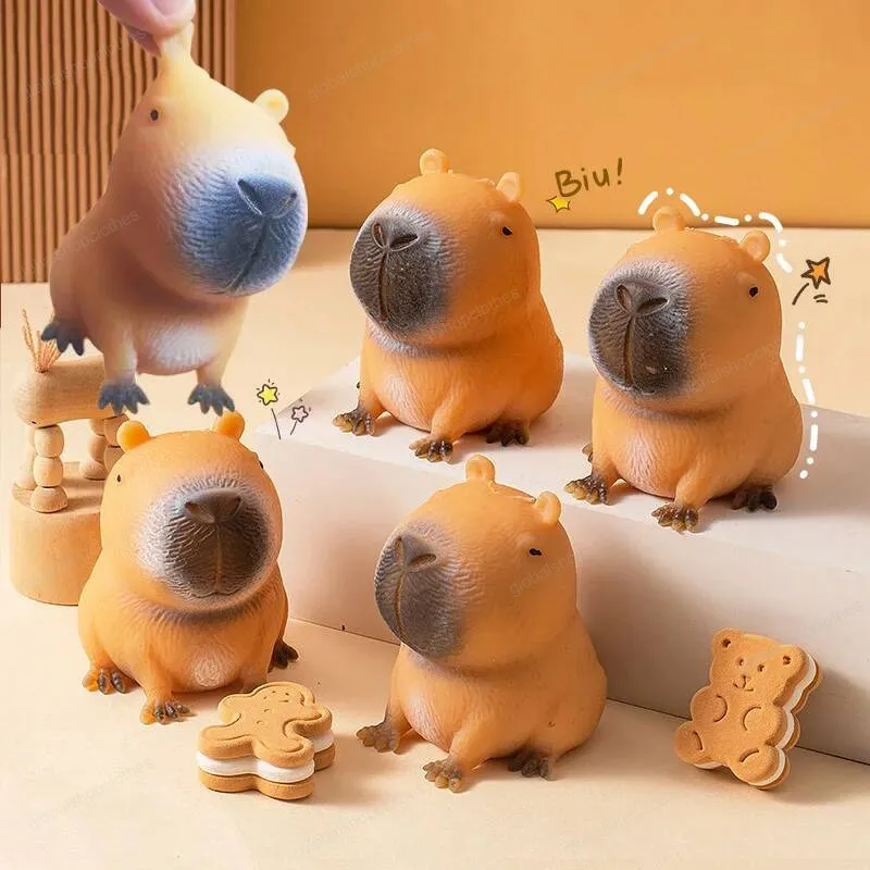 Needoh Capybara Squeeze Toy TPR Anti Stress Fidget From Toystory888 needoh-capybara-squeeze-toy-tpr-anti-stress-fidget-from-toystory888
