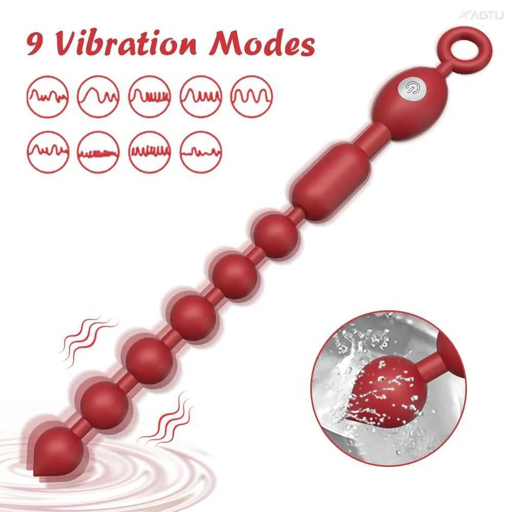 Anal Boncuk Vibratr Butt Plug Silikon 9 Titreim... Yi TL737 | DHgate