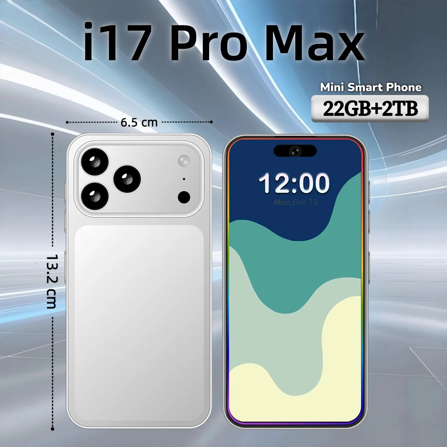 I17Pro Max Smartphone   Snapdragon 8 Elite 12 Core 5G... 