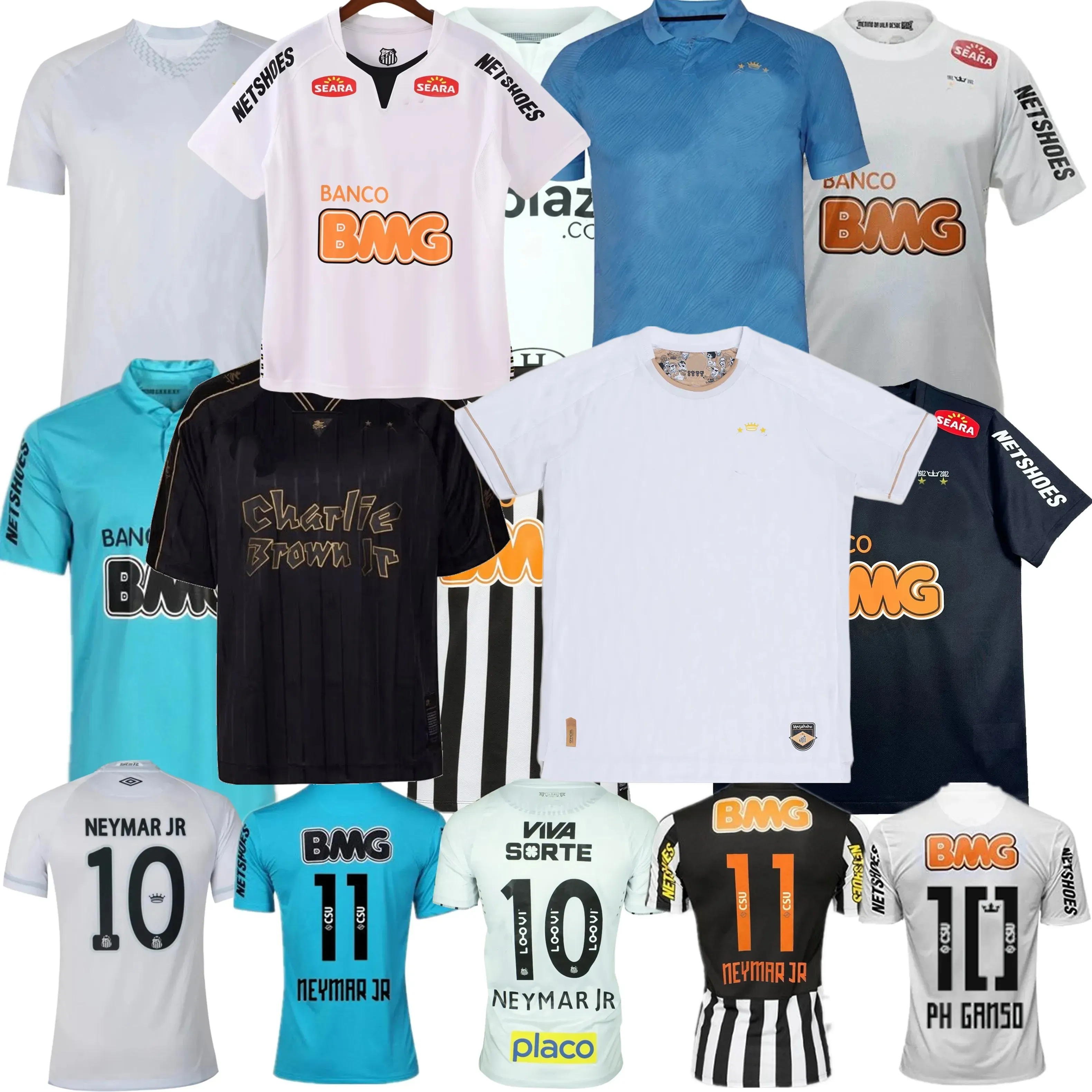 Santos Retro Soccer Unisex Jersey Collection  From Xx233792844
