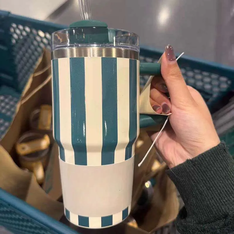Thermos Straw Cup 20Oz 304 Stainless Steel Vacuum Insulated Outdoor ...