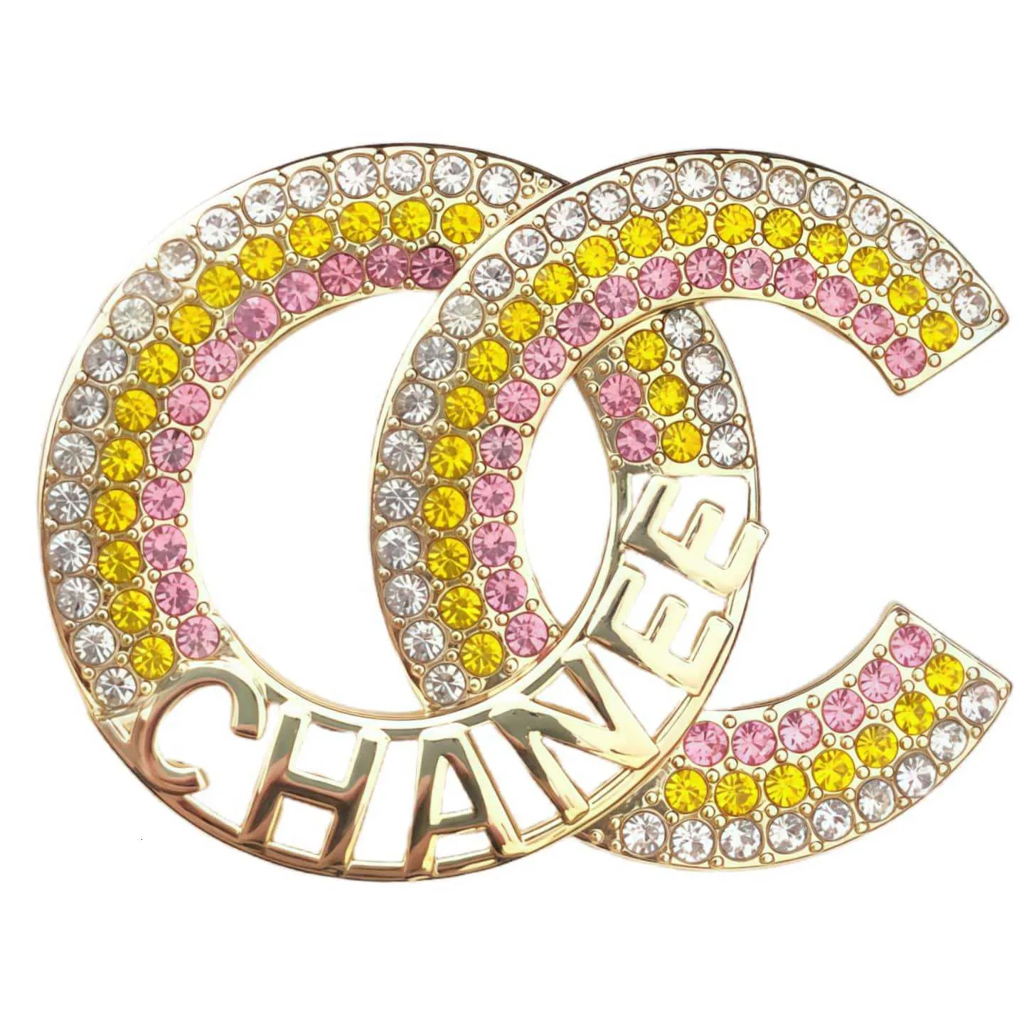 Rainbow Crystal Brooch, Gold Tone Pin For Jackets | DHgate