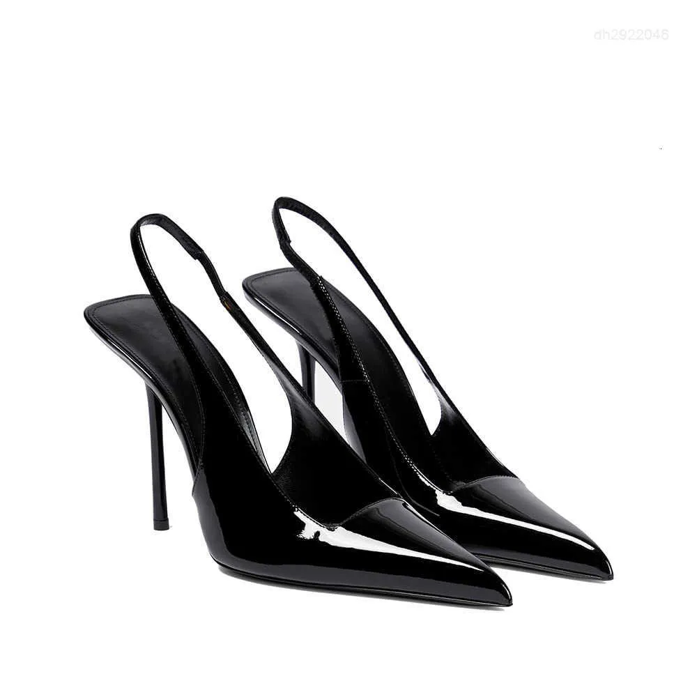 Womens pointed toe leather pumps slingback stretch slip-on backless dress  shoes for formal events from Dhgate Dress Shoes - price 32.27