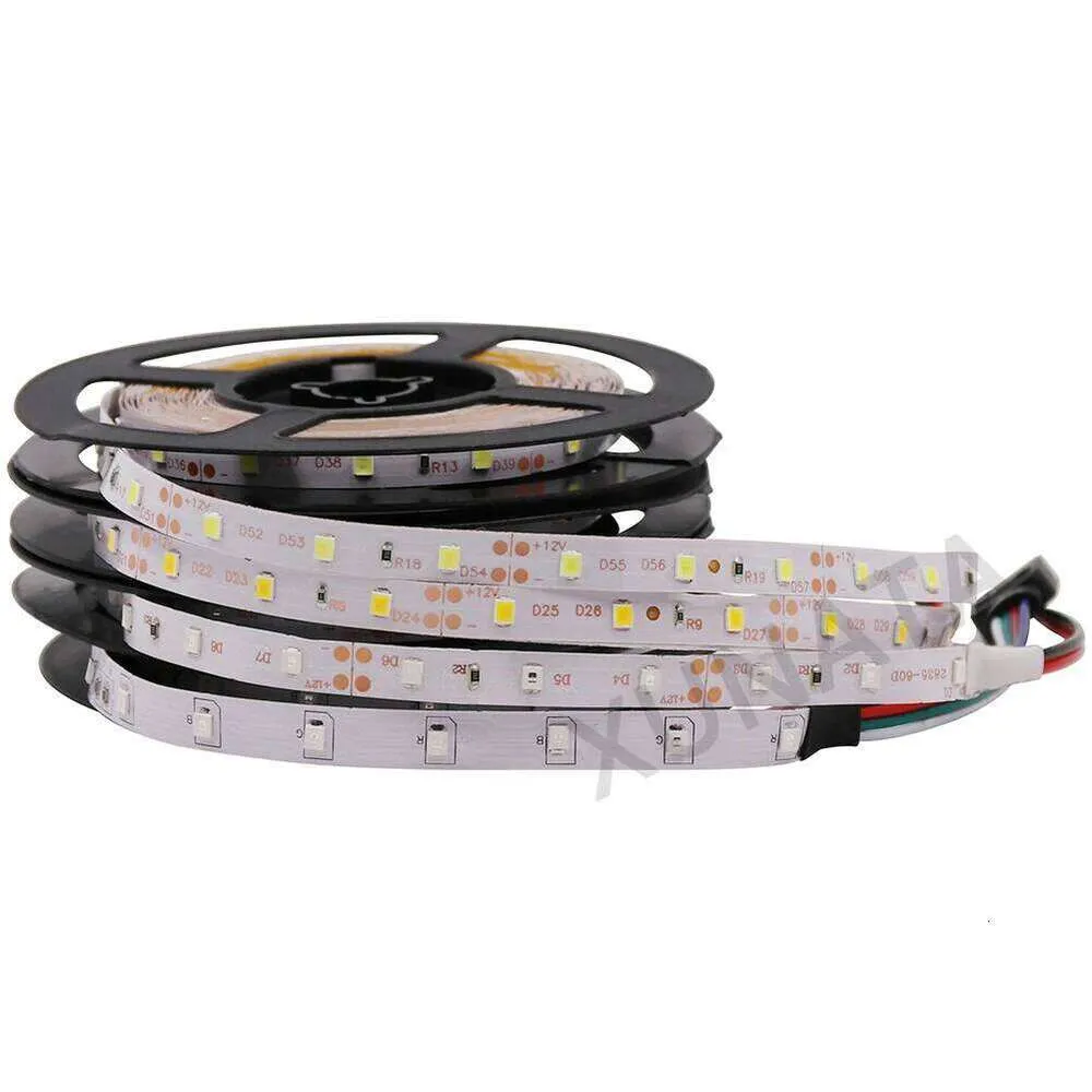 5M Waterproof 12V 2835 SMD RGB LED Strip Tape 60 LEDs/m Multi-Color 10M ...