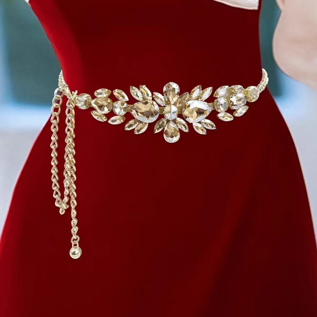 fancy belts for evening dresses Bridal Rhinestone Wedding Belt - Silver Rhinestone Belts for Women Formal Evening Dress