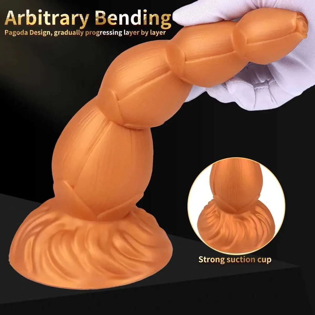 devil tail anal plug Lotus Flower Anal Butt Plug – Queer In The World: The Shop main image 1
