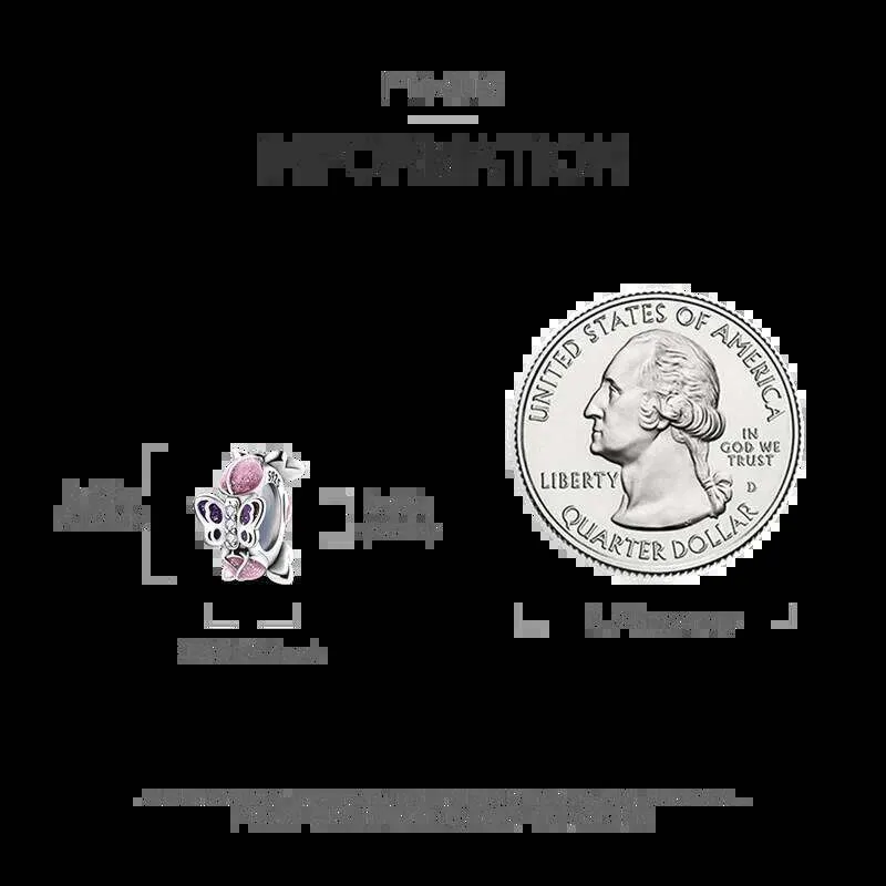 925 Sterling Silver Animal Charms Positioning Bead For Bracelet_voghion.com