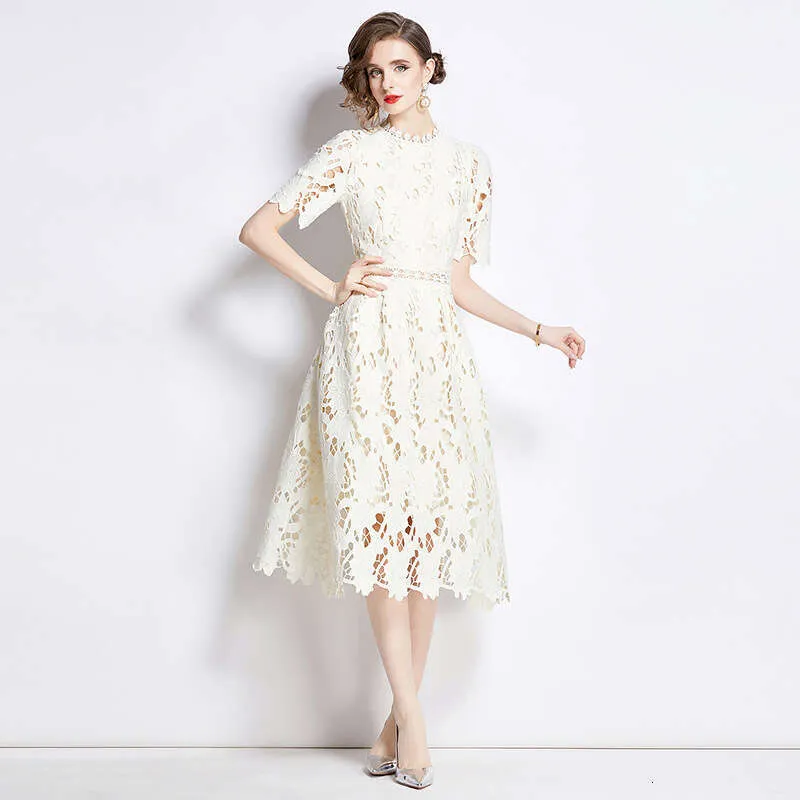 slimming a line dress Slant Shoulder A-Line Dress with Waist-Slimming Design