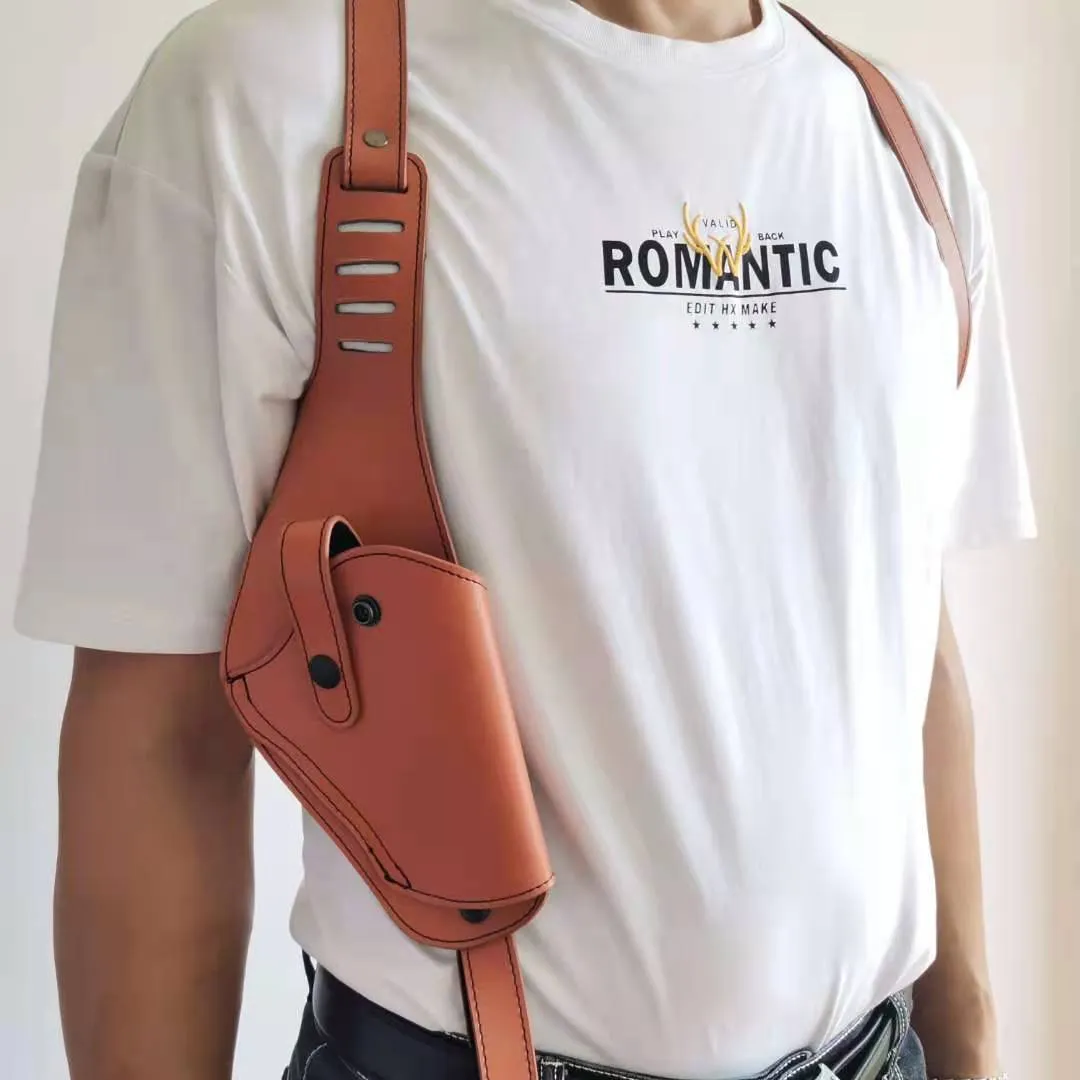 Concealed Tactical Hunting Underarm Holster – Adjustable PU Leather Gun Carry for Handguns – Review & Lowest Price