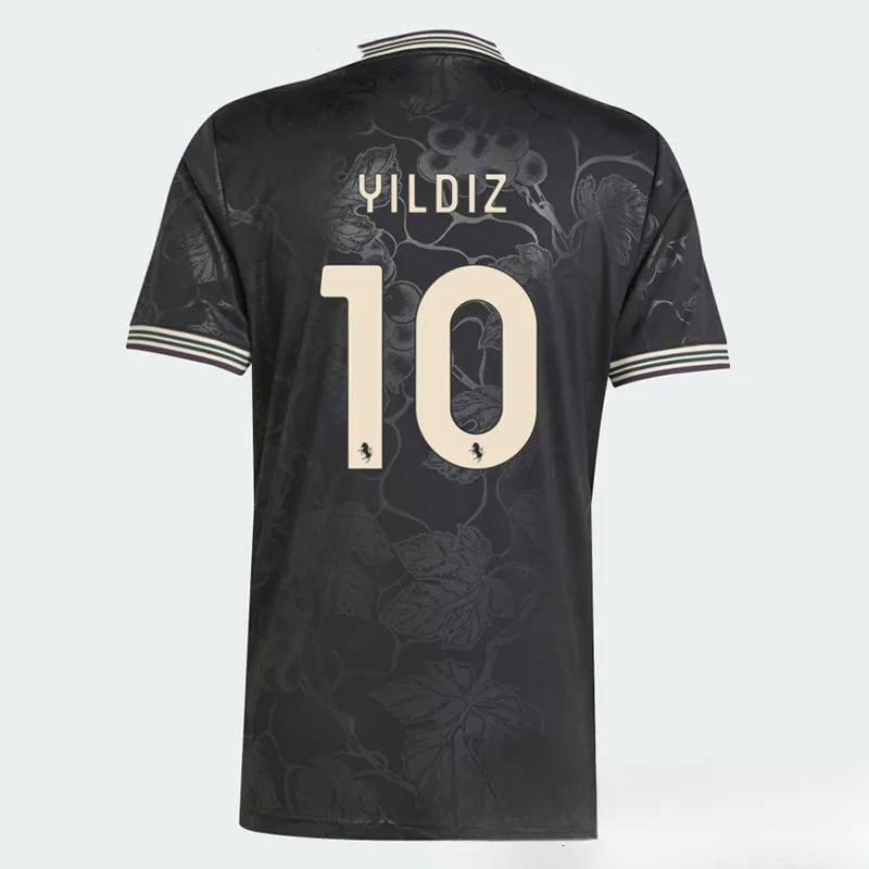 Juventus football jersey number 10 Yildiz short sleeve bamboo