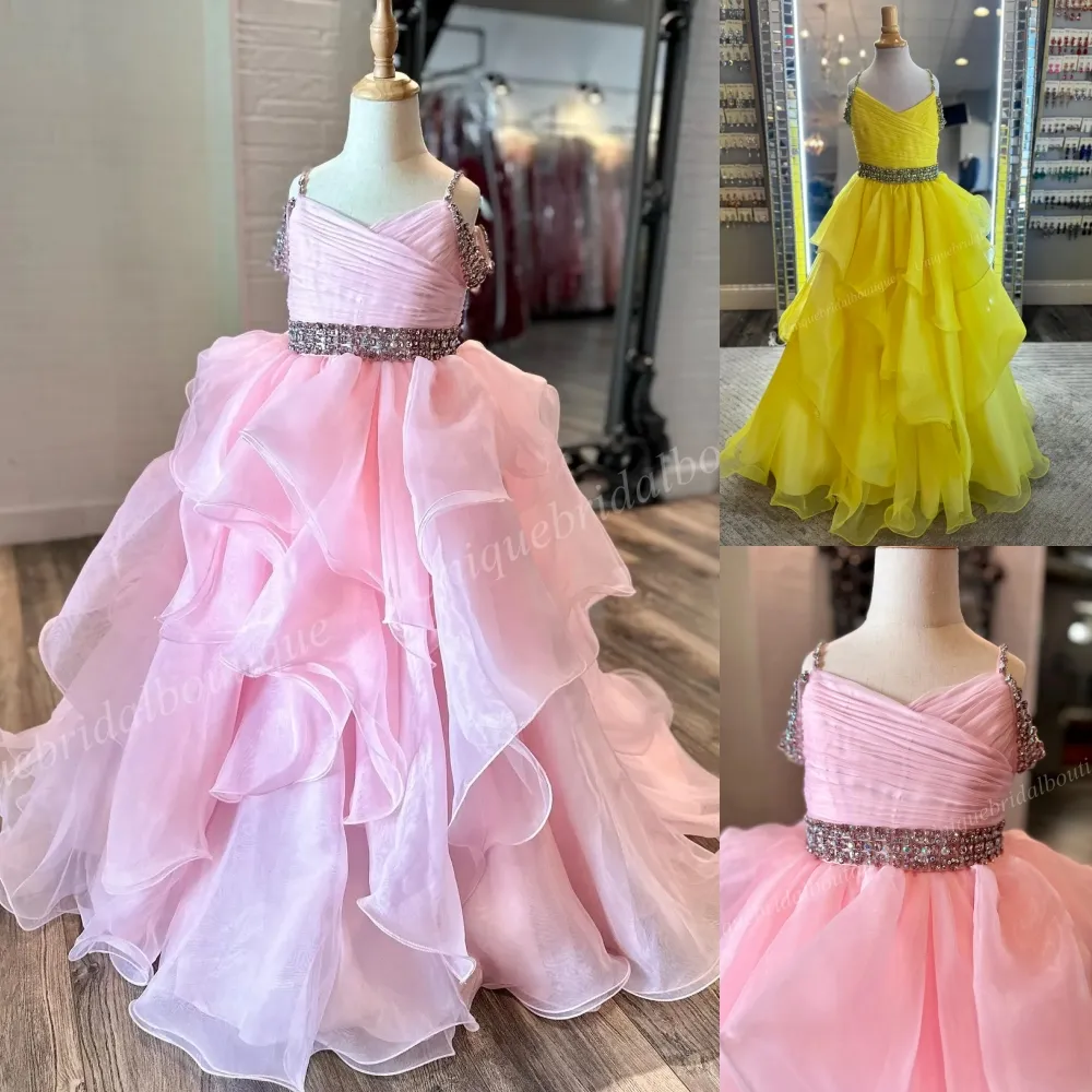 navy blue dress for baby girl COCOMELODY A-Line Maxi Ruffle Prom Dress Metallic Formal Dress CS0656, Maroon main image 0