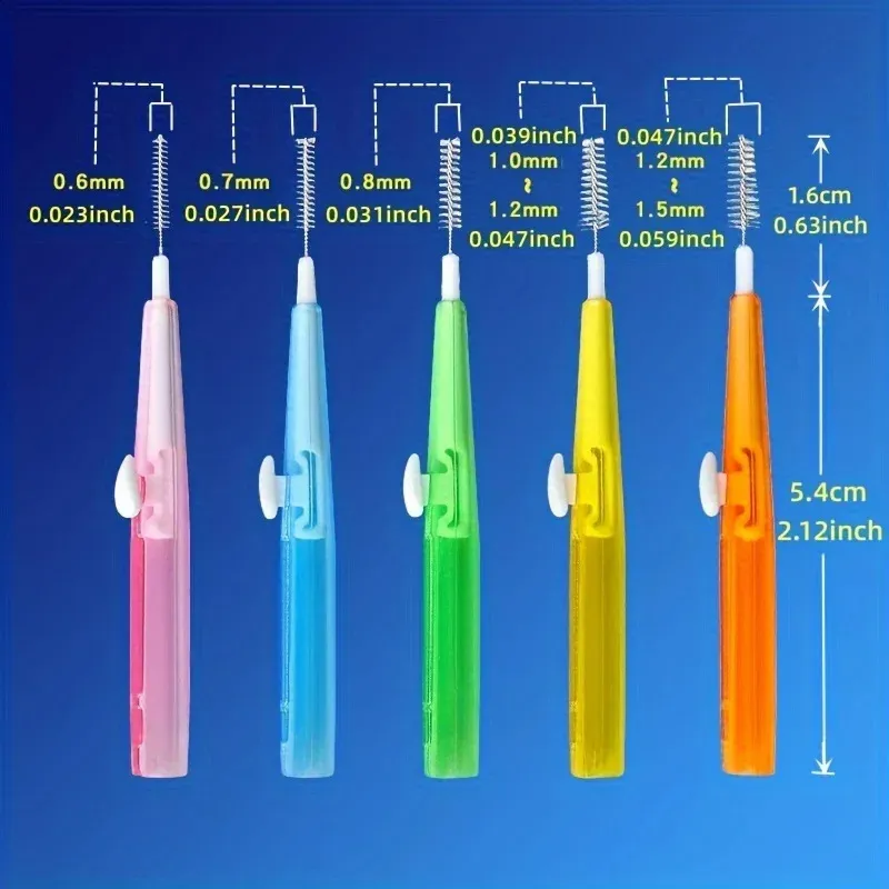 Spazzolino interdentale in Silicone stuzzicadenti con setole morbide bretelle ortodontiche spazzolino da denti per la cura del filo interdentale per la pulizia orale Spazzolino interdentale in Silicone stuzzicadenti con setole morbide bretelle ortodontiche spazzolino da denti per la cura del filo interdentale per la pulizia orale