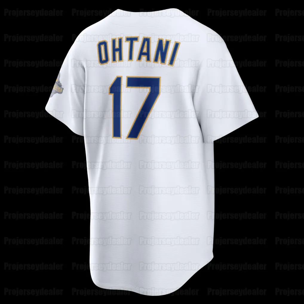 Dodgers Shohei Ohtani 2026 Gold Jersey Yoshinobu From
