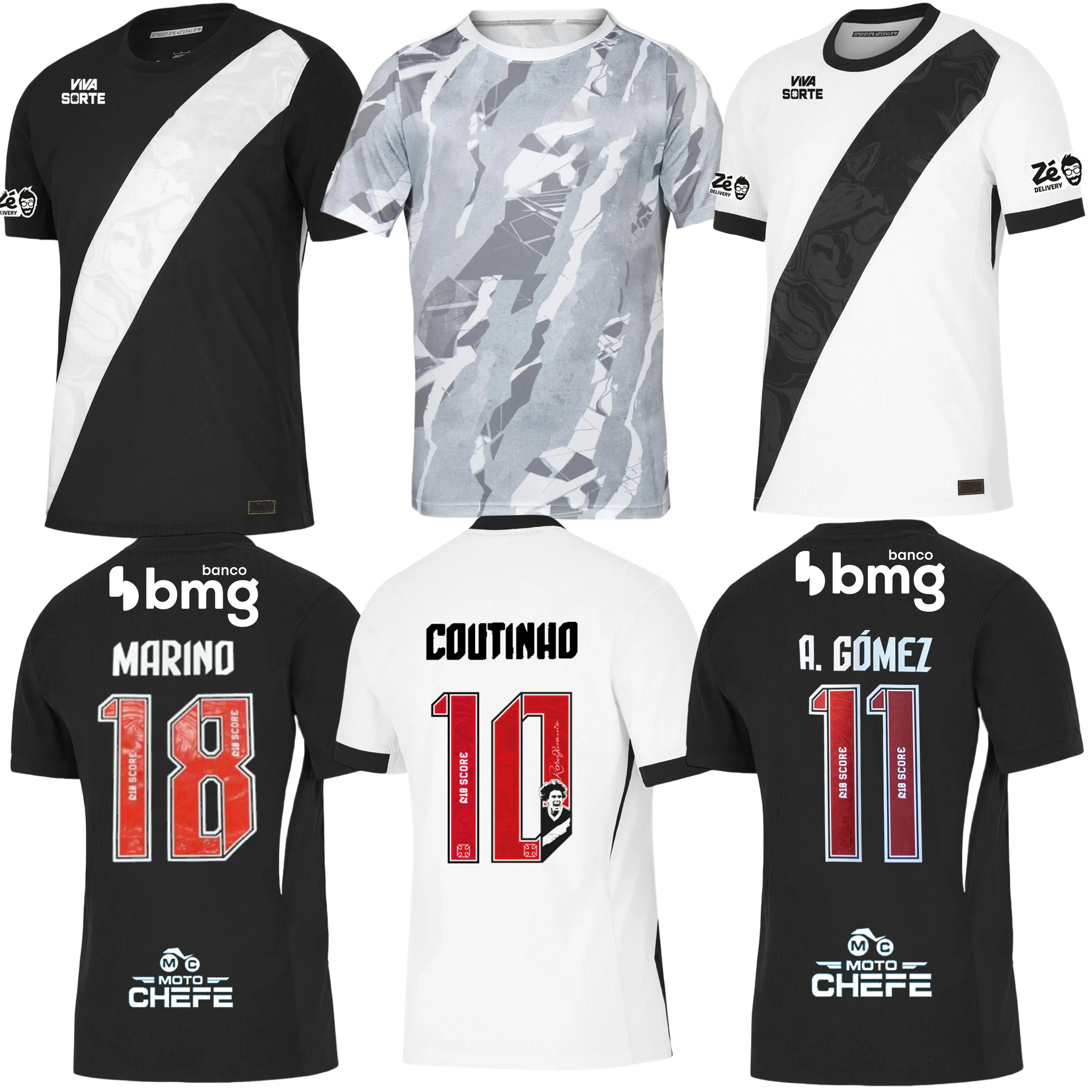 Vasco Da Gama Soccer Referee Uniforms Home & Away From