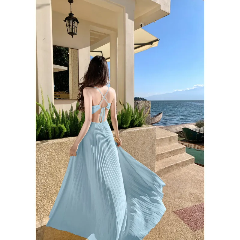 Younger Lady French Style Elegant Light Blue... From 55,1  | DHgate