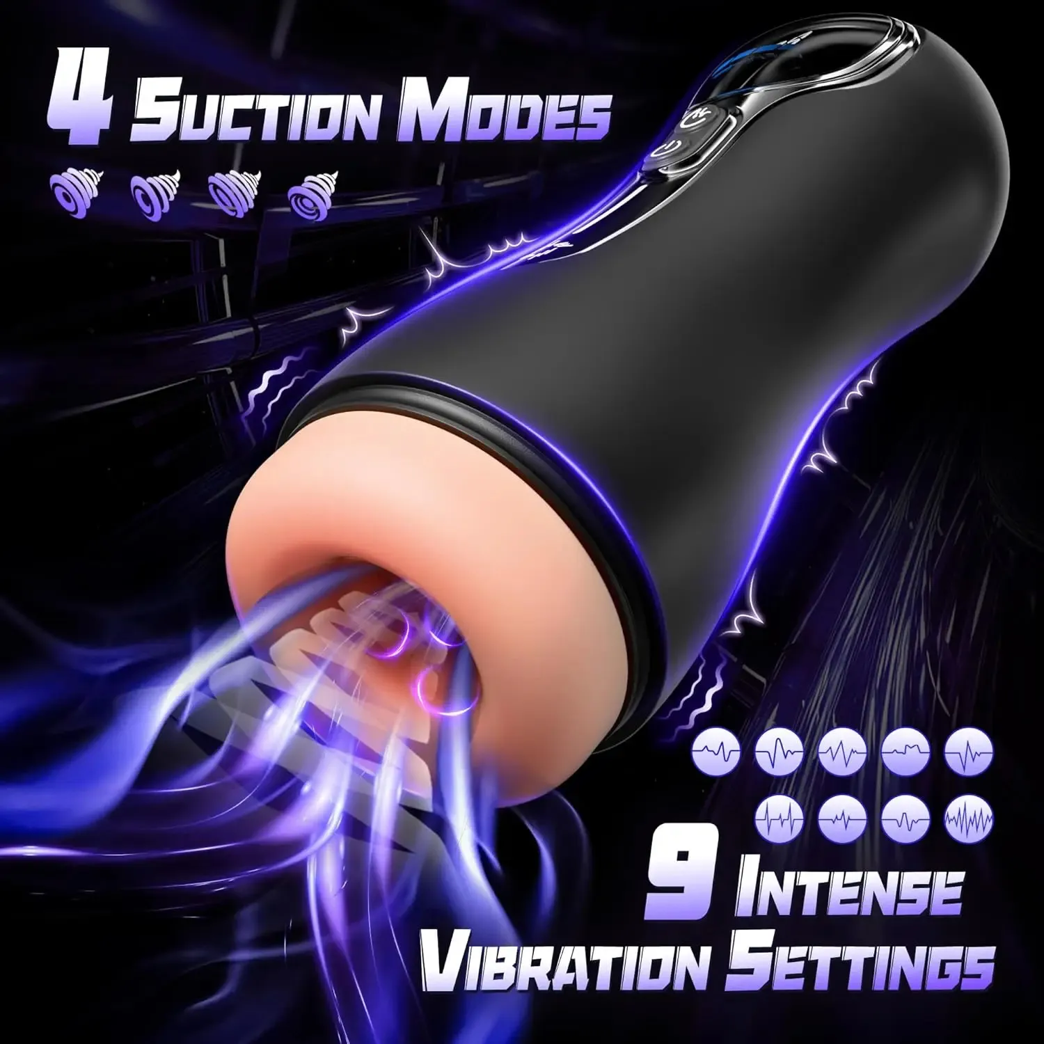 Male Masturbator Penis Pump With 4 Suction & 9... From Tubi07, $28.56 |  DHgate.Com