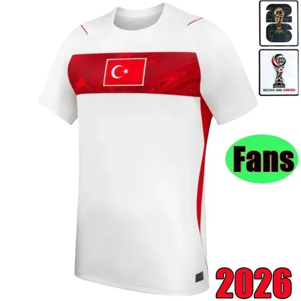 Turkey Football Jerseys - DEMIRAL, Kokcu, Calhanoglu, YILDIZ, ARDA