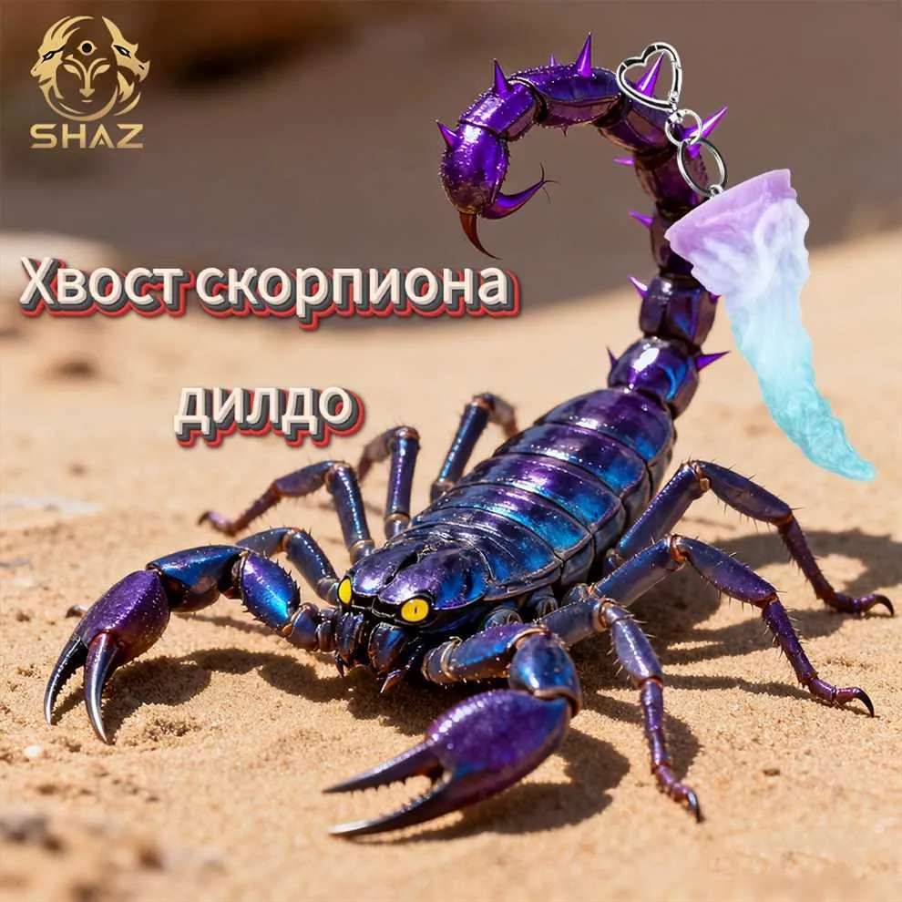 SHAZ Monster Penis Scorpion Tail Hook Dildos G Spot... From 35,2 €