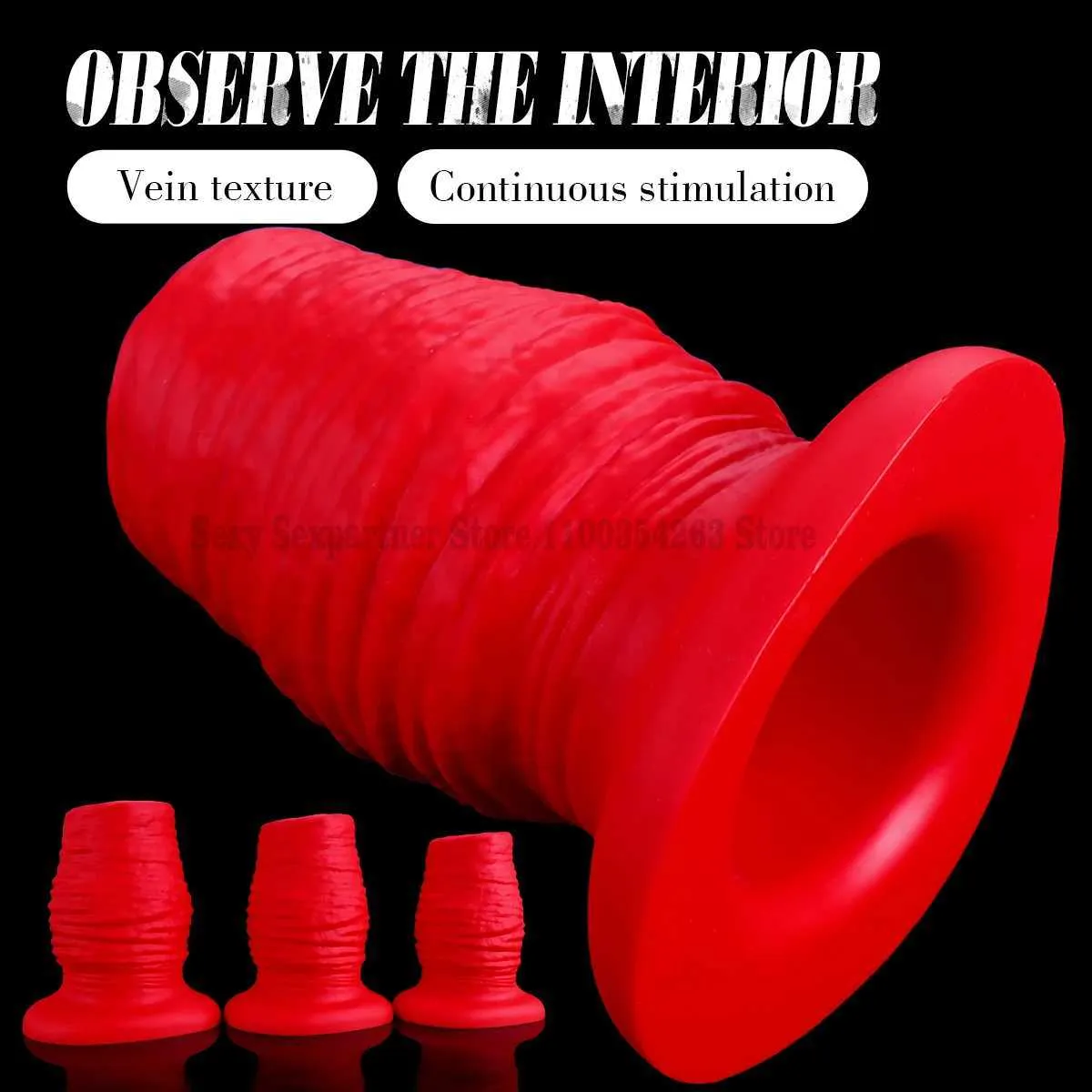 98cm Huge Hollow Anal Plug Big Fisting Ass Butt Plug... From 31,44 €