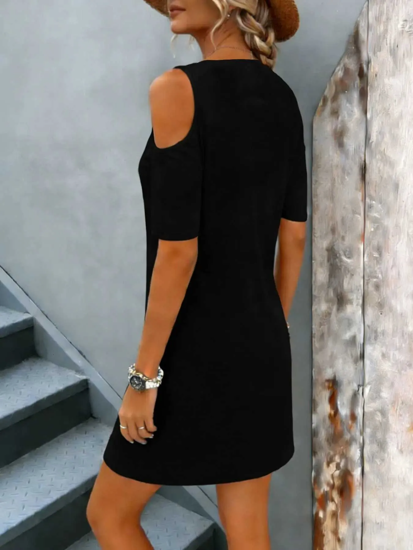 off shoulder animal print dress Plus Size Zaya Off Shoulder Dress