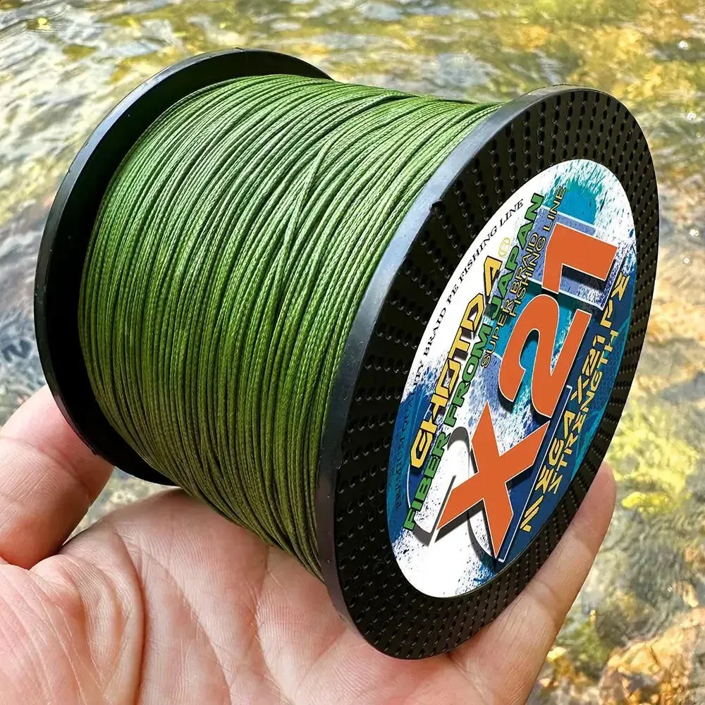 GDA 21Strands 300M Multifilament PE Braid Fishing Line 27,212 LBS ...