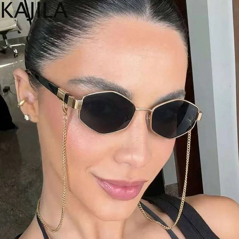 Sexy Small Frame Hexagon Sunglasses For Women ... From  display picture 1