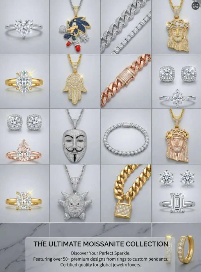 Sterling Silver Men's Vintage Skeleton Pattern Ring with White Crystal ...