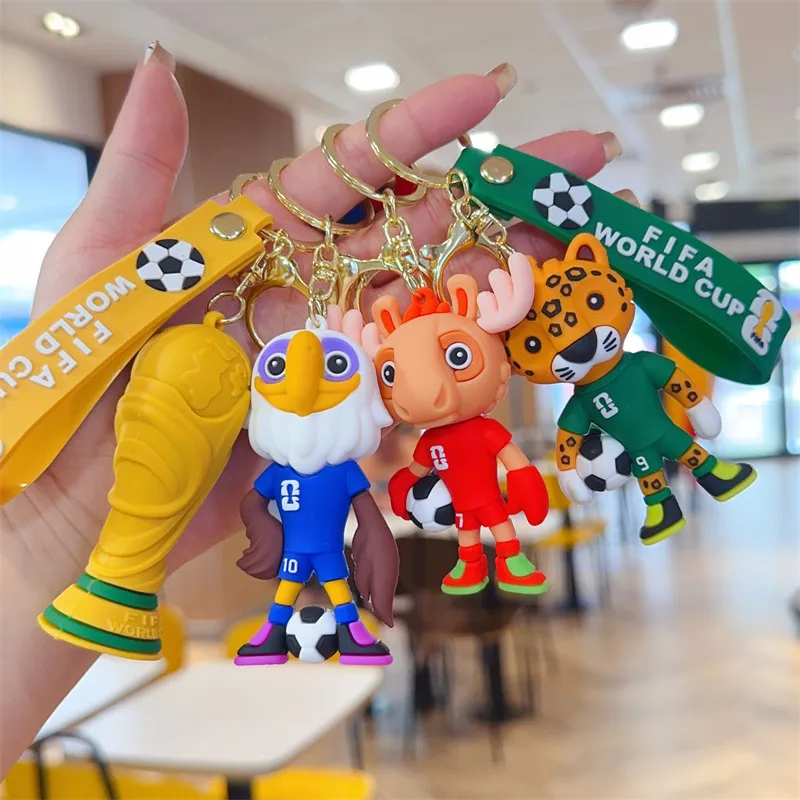 2026 World Cup Mascot Puppet Keychain Pendant   Quick... 