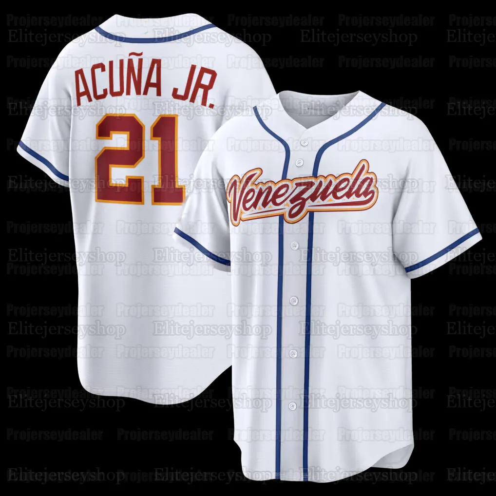 2026 Ronald Acuña Jr Venezuela WBC Jersey – 28% Off, Official Polyester Baseball Shirt Review