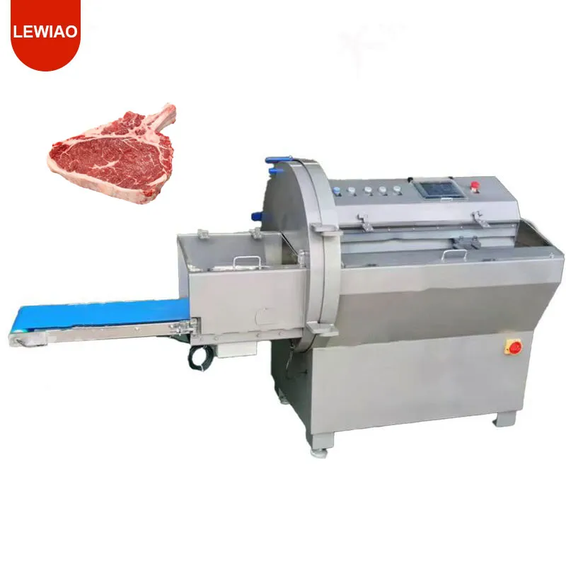 Kommerzielle Speck-Schinken-Schneidemaschine. Automatische Schweinebauch-Schneidemaschine