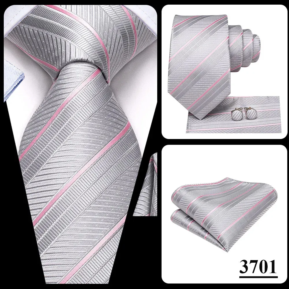 rayas corbata color gris