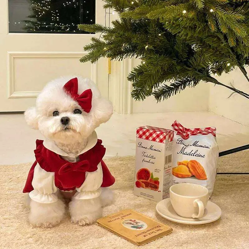 Christmas Dress A Pet For Dogs And Cats Red And... From Bag1168, Rs.1,974.43