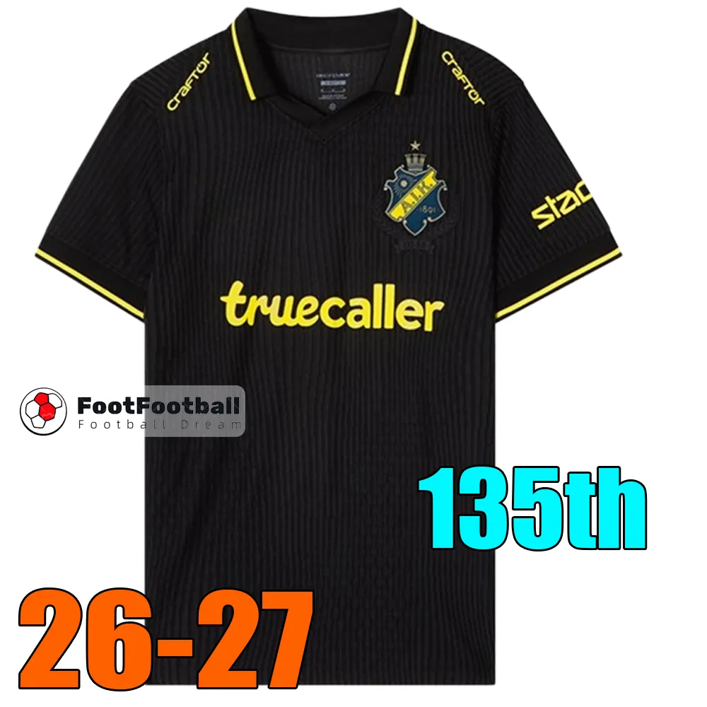 135th Anniversary AIK Jersey 2026 Soccer Jerseys From