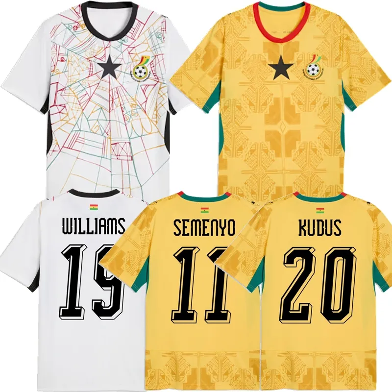 Ghana Soccer Jerseys -2026 Mens Short Sleeve Polyester National
