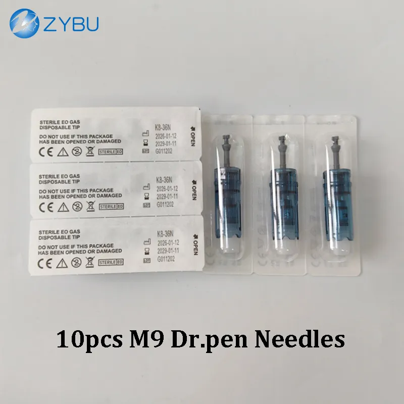 Embedded Needle Dr.pen M9 Needle Cartridges 0.2mm 18/36/42 Pins Chip-Embedded ...