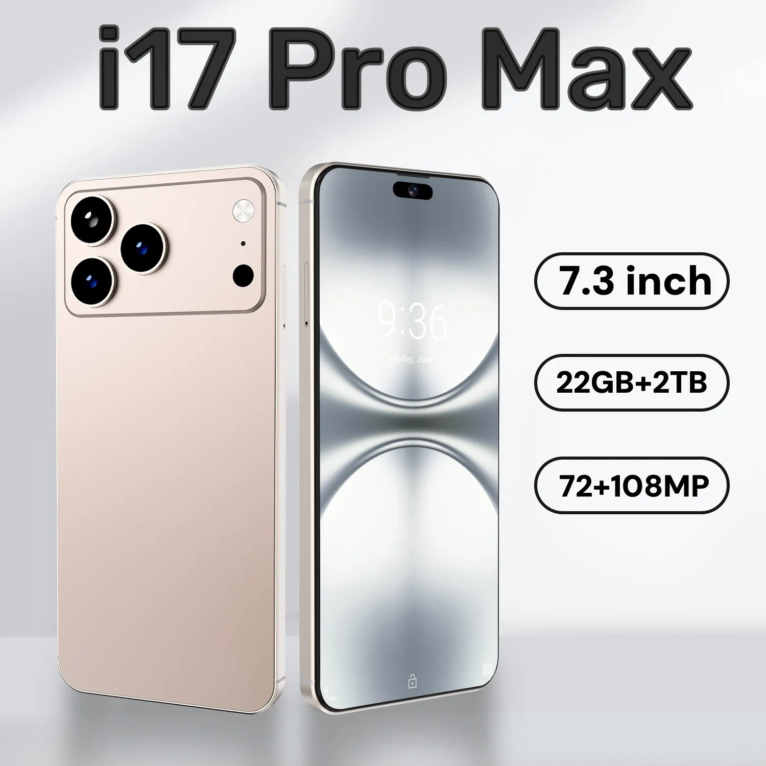 Global Version I17ProMax 5G New Smartphone 2022 With... 