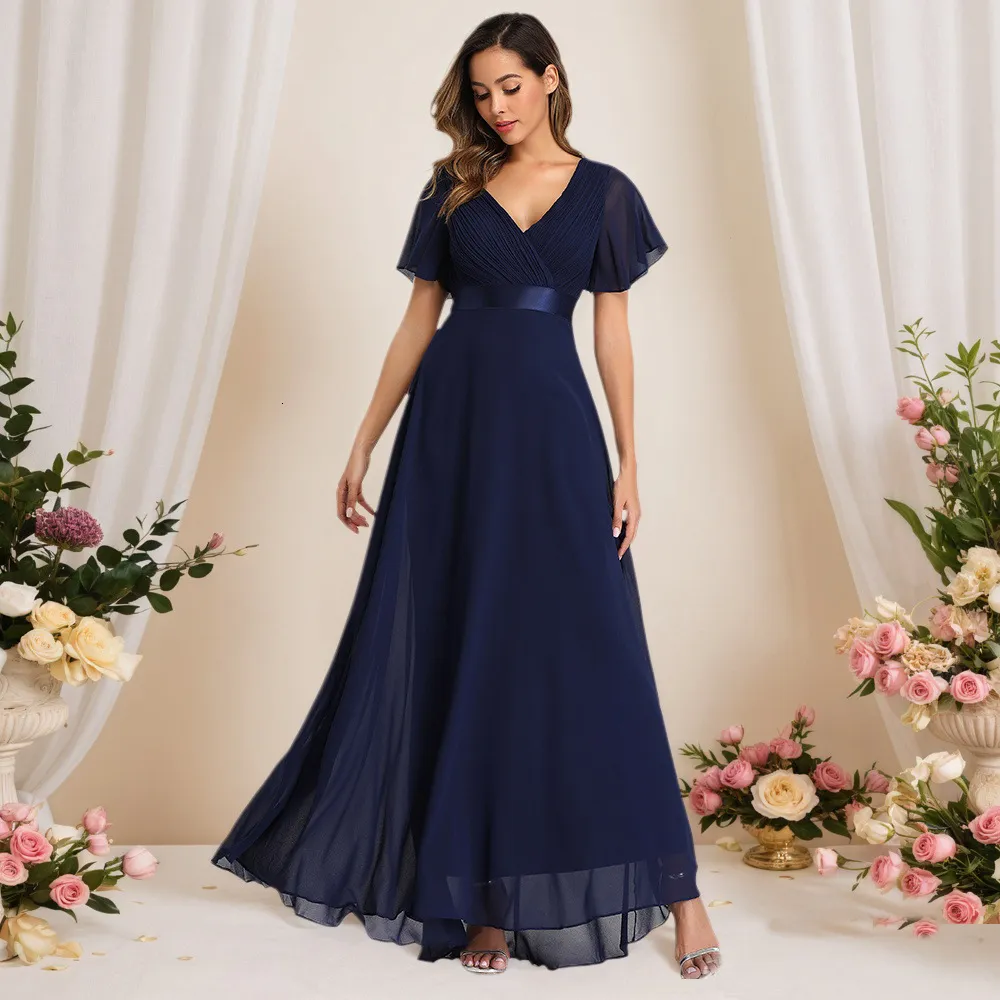 blue lace dress Sky Prom Long V Neck Rose Red Formal Dress PG810 US2 / Navy Blue NA-09.03.25AM Size:34 / US 2 and bridal accessories Still haven’t found your
