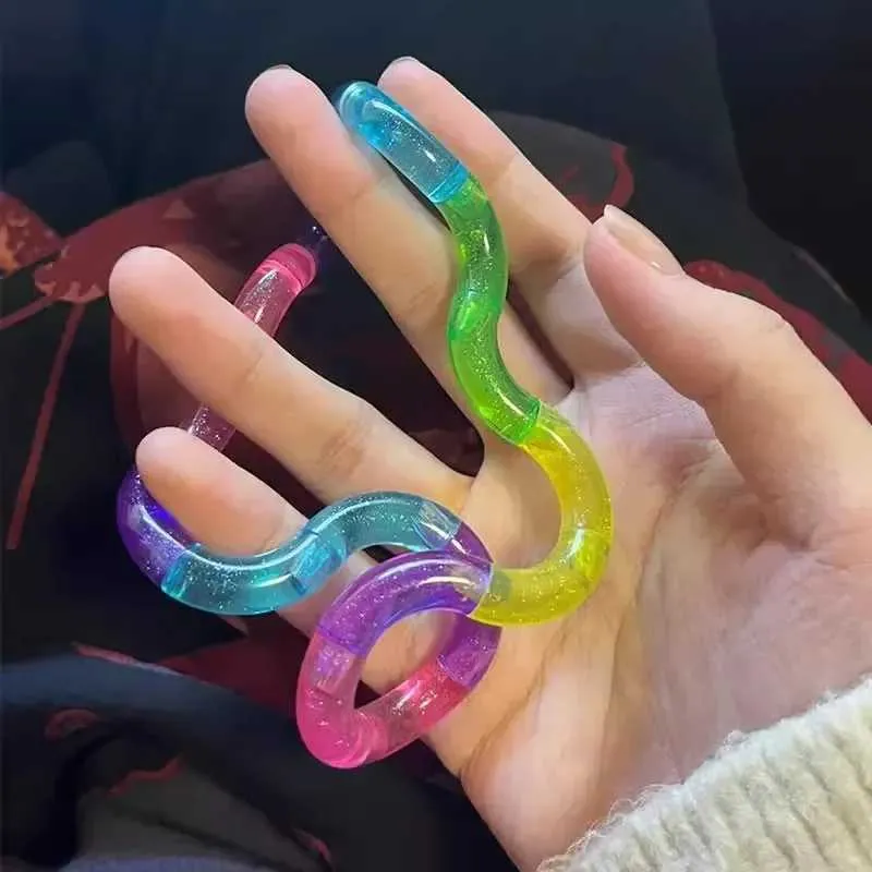 Fun And Educational Deformable Rope Water Snake Fidget Toy For Stress ...