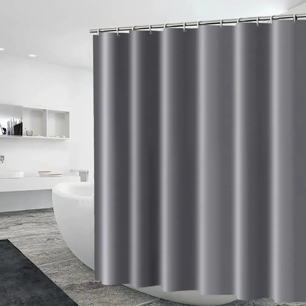 Designer Heavy‑Duty Waterproof Shower Curtain 230×200 cm – 5 Colors – $18.41 (79% OFF) – Free Shipping