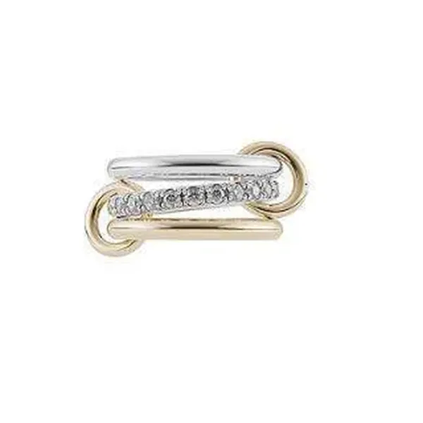 Ringe Halley Emerald Gemini Spinelli Kilcol Ringe Markendesigner Neuer Feiner Schmuck Gold und Sterg Sier Hydra Ked Ring für_voghion.com