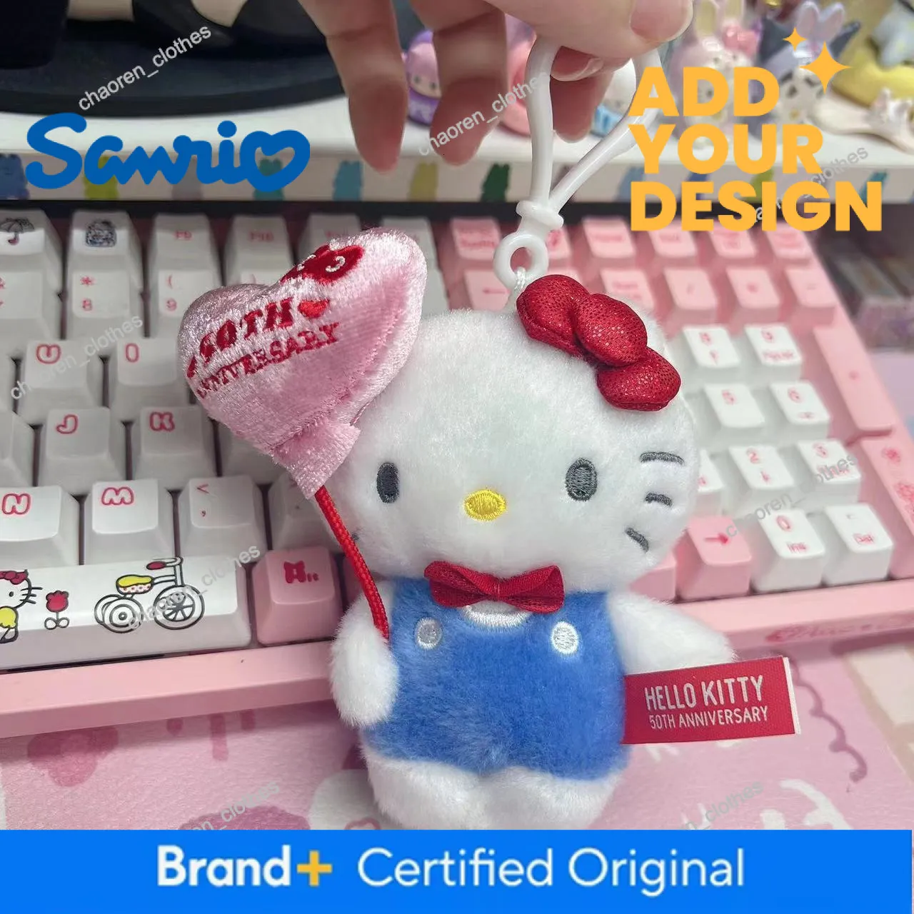 Sanrio Limited Edition Cinnamoroll Keychain Hello... From Sanriocustom ...