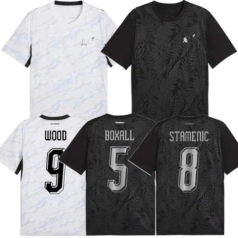 Men's New Zealand Soccer Jersey 2026 National Team Football Shirt