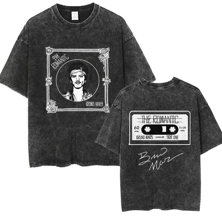 Bruno Mars The Romantic Tour 2026 Vintage Washed T From $9.08