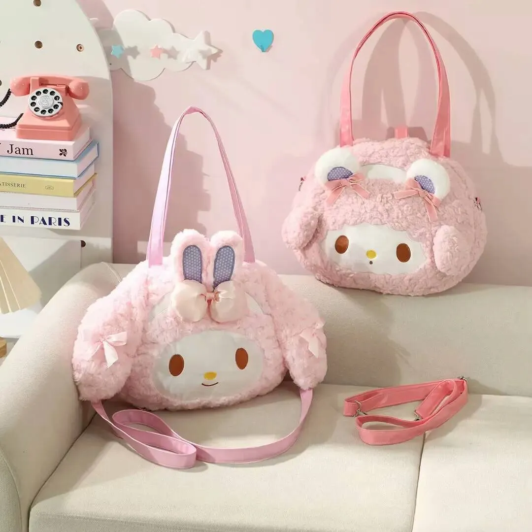 サンリオショルダー マイメロ ショルダー バッグ ぬいぐるみ リアル