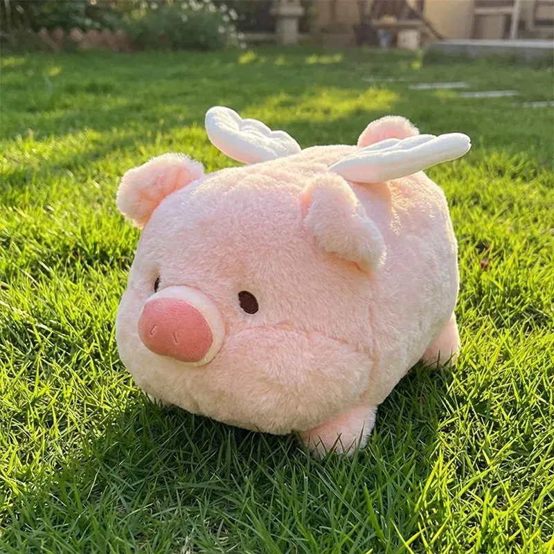 20cm ピンク フライング ブタ ぬいぐるみ 柔らかい翼のぬいぐるみ