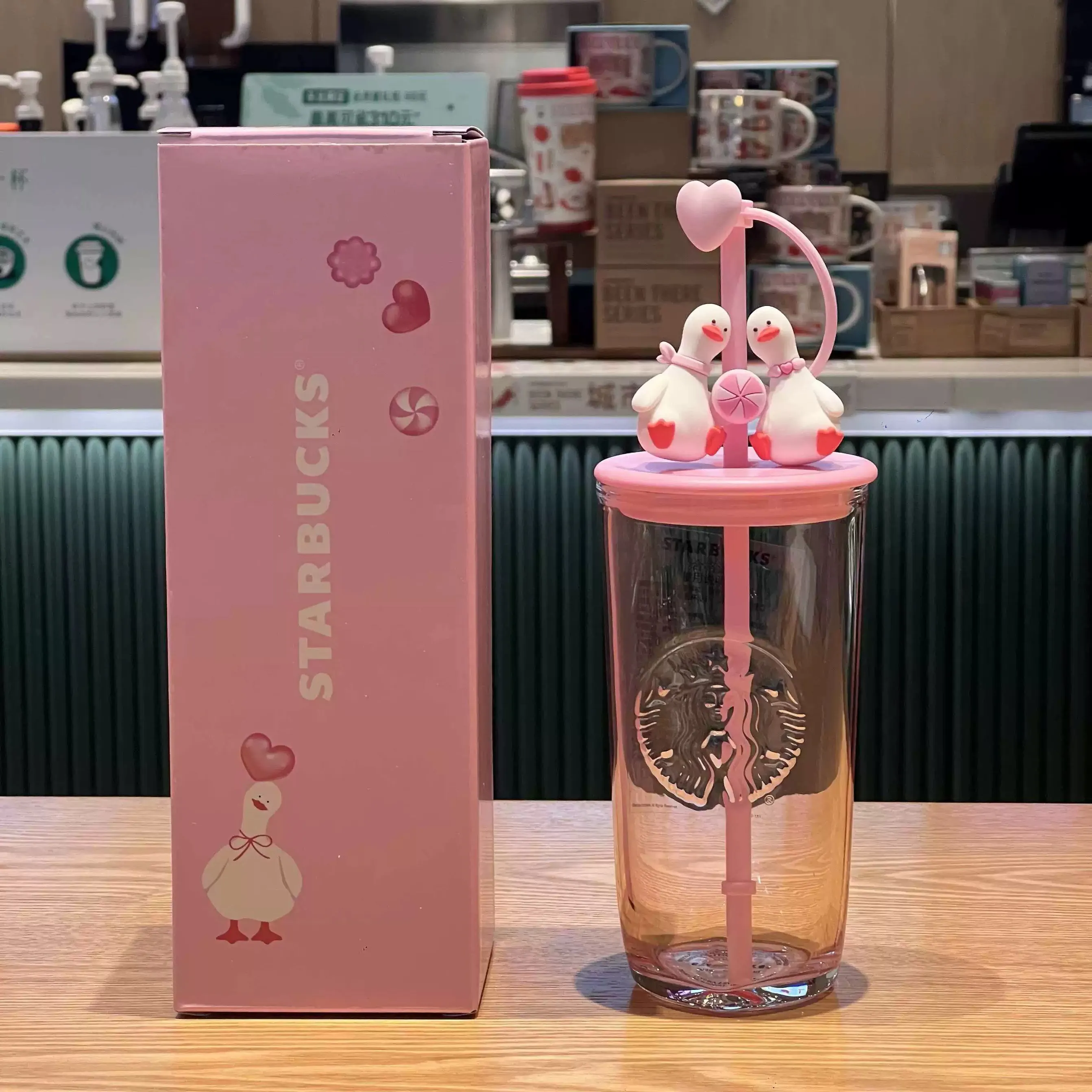 Starbucks 16,91 OZ Glasbecher Mit Strohhalm,... Von 18,3 €